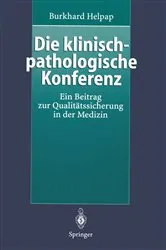 Book cover of Die klinisch-pathologische Konferenz by Burkhard Helpap