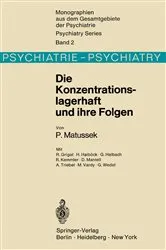 Book cover of Die Konzentrationslagerhaft und ihre Folgen by R. Grigat