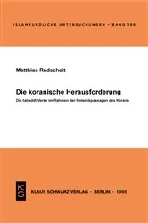 Book cover of Die koranische Herausforderung by Unknown
