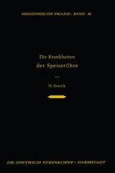 Book cover of Die Krankheiten der Speiseröhre by Unknown