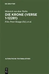 Book cover of Die Krone (Verse 1-12281) by Heinrich von dem Türlin