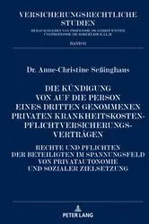 Book cover of Die Kuendigung von auf die Person eines Dritten genommenen privaten Krankheitskostenpflichtversicherungsvertraegen by Robert Koch