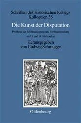 Book cover of Die Kunst der Disputation by Manlio Bellomo