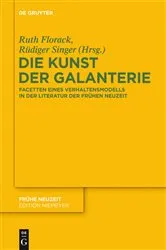 Book cover of Die Kunst der Galanterie by Ruth Florack