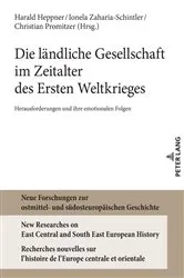 Book cover of Die laendliche Gesellschaft im Zeitalter des Ersten Weltkrieges by Harald Heppner
