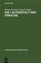 Book cover of Die Lautgestalt der Sprache by Unknown