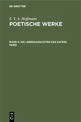Book cover of Die Lebensansichten des Katers Murr by Walter Wellenstein