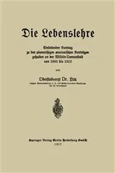 Book cover of Die Lebenslehre by Reinhold Leu