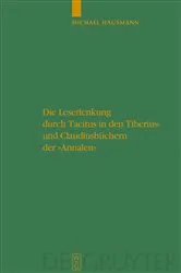 Book cover of Die Leserlenkung durch Tacitus in den Tiberius- und Claudiusbüchern der 
