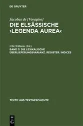 Book cover of Die lexikalische Überlieferungsvarianz. Register. Indices by Ulla Williams