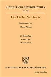 Book cover of Die Lieder Neidharts (2nd ed.) by Unknown