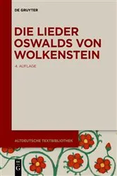 Book cover of Die Lieder Oswalds von Wolkenstein (4th ed.) by Karl Kurt Klein