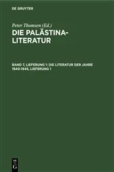 Book cover of Die Literatur der Jahre 1940-1945, Lieferung 1 by Peter Thomsen