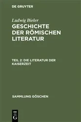 Book cover of Die Literatur der Kaiserzeit (3rd ed.) by Ludwig Bieler
