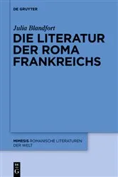 Book cover of Die Literatur der Roma Frankreichs by Julia Blandfort