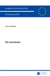 Book cover of Die Lizenzkette by Anno Haberer
