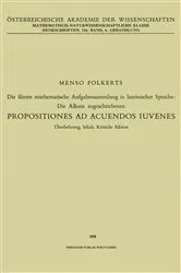Book cover of Die älteste mathematische Aufgabensammlung in lateinischer Sprache: Die Alkuin zugeschriebenen by Menso Folkerts