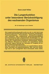 Book cover of Die Lungenfunktion unter besonderer Berücksichtigung des wachsenden Organismus by Gerd-Josef Hötter