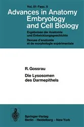 Book cover of Die Lysosomen des Darmepithels by R. Gossrau