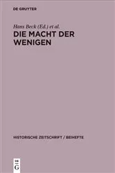 Book cover of Die Macht der Wenigen by Hans Beck