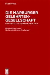 Book cover of Die Marburger Gelehrten-Gesellschaft by Volker Mammitzsch