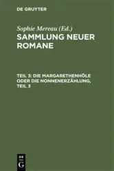 Book cover of Die Margarethenhöle oder die Nonnenerzählung, Teil 3 by Sophie Mereau
