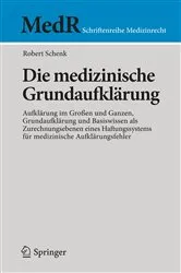 Book cover of Die medizinische Grundaufklärung by Unknown