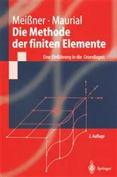 Book cover of Die Methode der finiten Elemente (2nd ed.) by Udo F. Meißner