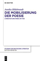 Book cover of Die Mobilisierung der Poesie by Annika Hildebrandt