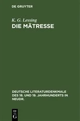 Book cover of Die Mätresse by Unknown