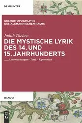 Book cover of Die mystische Lyrik des 14. und 15. Jahrhunderts by Judith Theben
