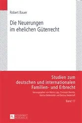 Book cover of Die Neuerungen im ehelichen Gueterrecht by Unknown