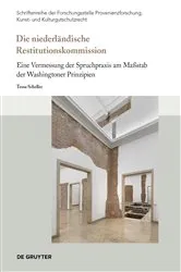 Book cover of Die niederländische Restitutionskommission by Tessa Scheller