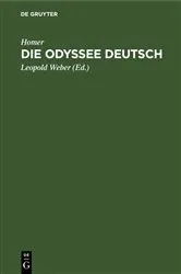 Book cover of Die Odyssee Deutsch by Homer