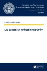 Book cover of Die paritaetisch mitbestimmte GmbH by Unknown