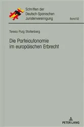 Book cover of Die Parteiautonomie im europaeischen Erbrecht by Deutsch-Spanische