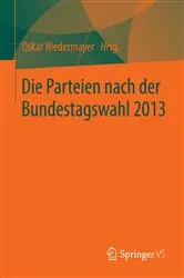 Book cover of Die Parteien nach der Bundestagswahl 2013 by Oskar Niedermayer