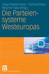 Book cover of Die Parteiensysteme Westeuropas by Oskar Niedermayer