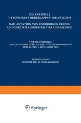 Book cover of Die Partielle Hypophysenvorderlappen-Insuffizienz by Henryk Nowakowski