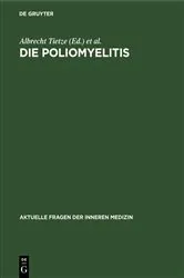 Book cover of Die Poliomyelitis by Unknown