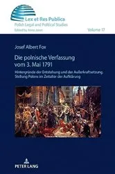 Book cover of Die polnische Verfassung vom 3. Mai 1791 by Anna Jaron