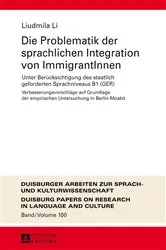 Book cover of Die Problematik der sprachlichen Integration von ImmigrantInnen by Ulrich Ammon