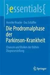 Book cover of Die Prodromalphase der Parkinson-Krankheit by Henrike Knacke