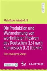 Book cover of Die Produktion und Wahrnehmung von wortinitialen Plosiven des Deutschen (L3) nach Französisch (L2) (DaFnF) by Unknown