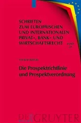 Book cover of Die Prospektrichtlinie und Prospektverordnung by Unknown
