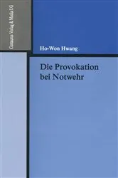 Book cover of Die Provokation bei Notwehr by Unknown