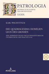 Book cover of Die Quadragesima-Homilien Leos des Großen by Hubertus Drobner