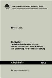 Book cover of Die Quellen der Dänisch-Halleschen Mission in Tranquebar in deutschen Archiven by Unknown