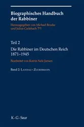 Book cover of Die Rabbiner im Deutschen Reich 1871-1945 by Michael Brocke
