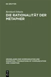 Book cover of Die Rationalität der Metapher by Unknown